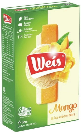 Weis Bar 4 Pack or Mini 6 Pack Selected Varieties