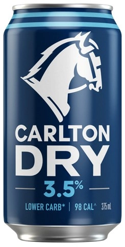 Carlton Dry 3.5% 30 Can Block