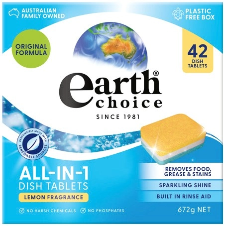 Earth Choice All in 1 Dish Tablets 42 Pack