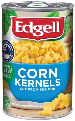 Edgell Corn Kernels 420g Selected Varieties