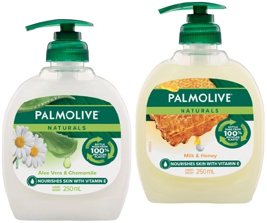 Palmolive Softwash Liquid Handwash 250mL Selected Varieties