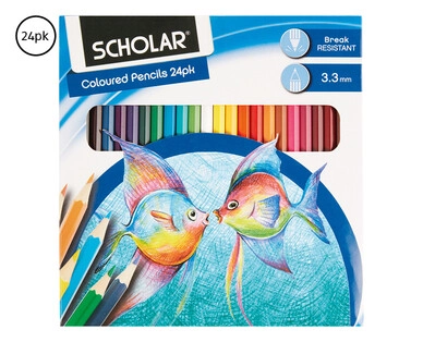 Coloured Pencils 24pk