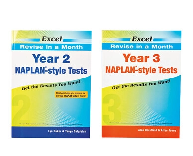 Excel Naplan Revision Workbooks