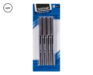 Fineline Pens 4pk