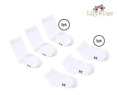 School or Sports Socks 5pk