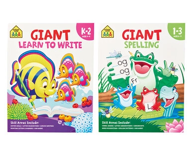 School Zone Giant Workbooks