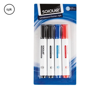 Whiteboard Markers 4pk