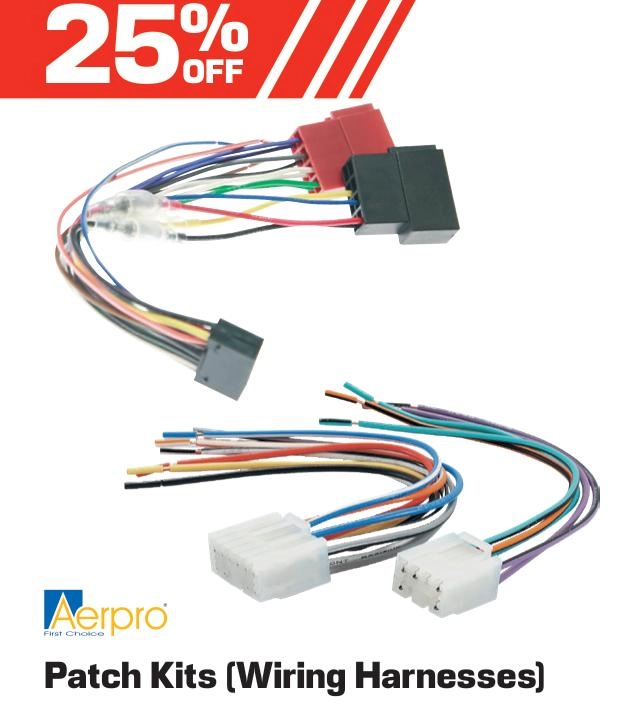 Aerpro Patch Kits (Wiring Harnesses)