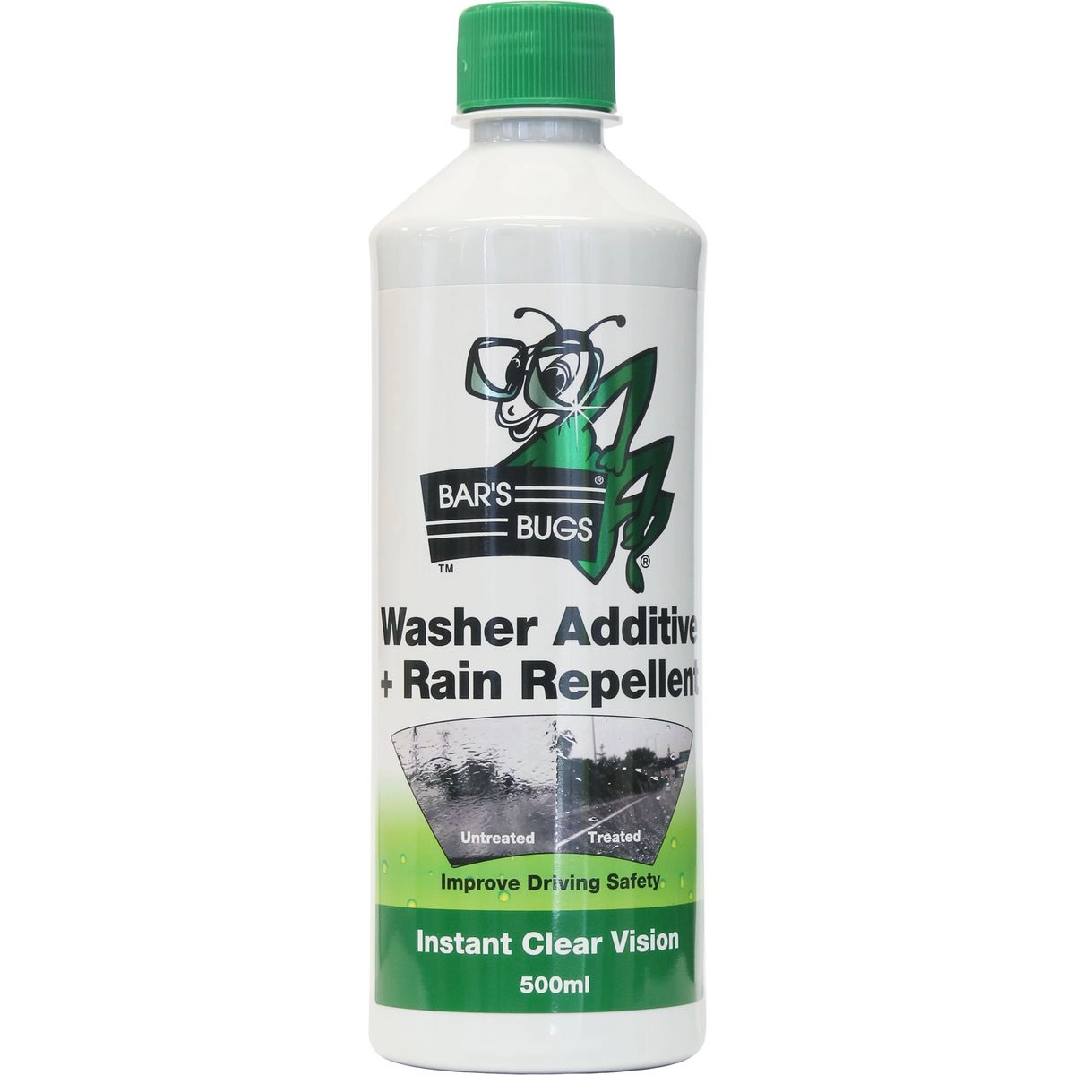 Bars Windscreen Cleaner & Water Repellant 500ml - BBWCWR500