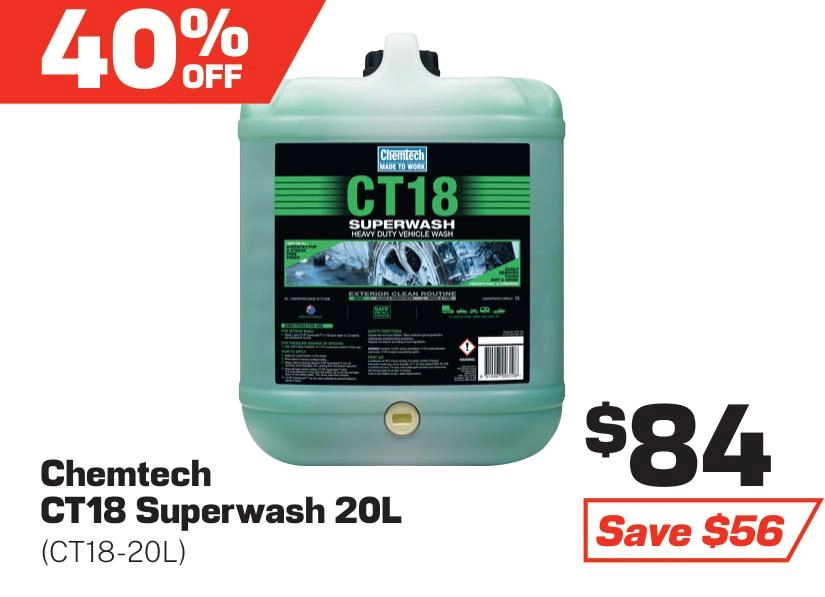 Chemtech CT18 Superwash 20L - CT18-20L