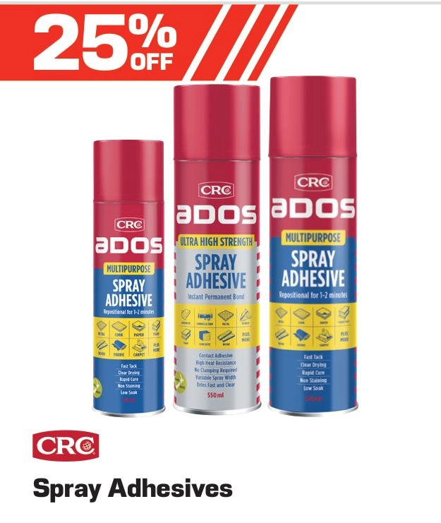 CRC Spray Adhesives