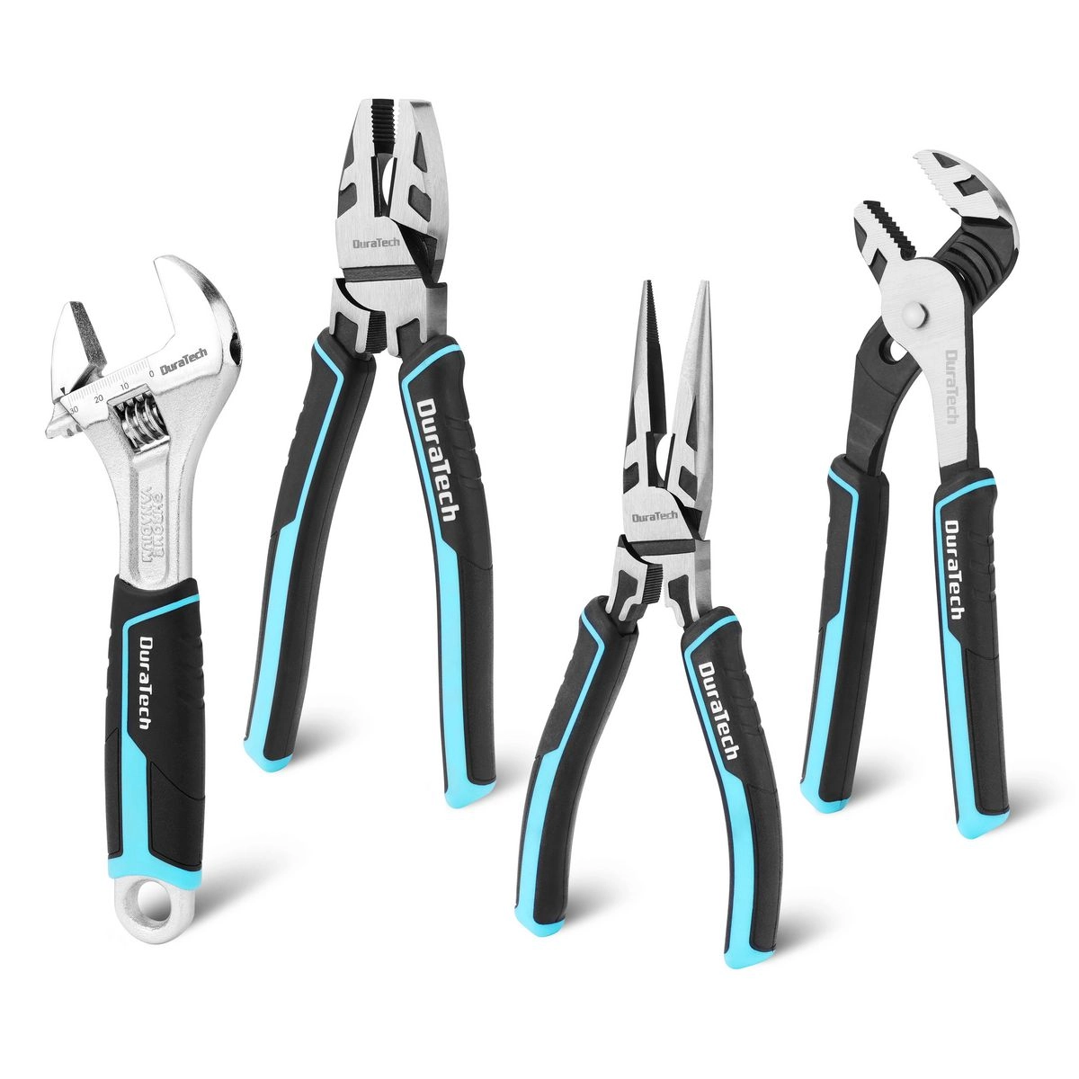 Duratech 4Pc Pliers & Wrench Set - DT001092