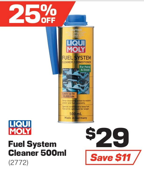 Liqui Moly Fuel System Cleaner & Conditioner 500mL - 2772