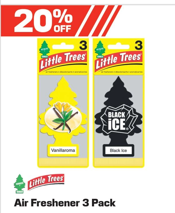 Little Trees Air Freshener 3 Pack