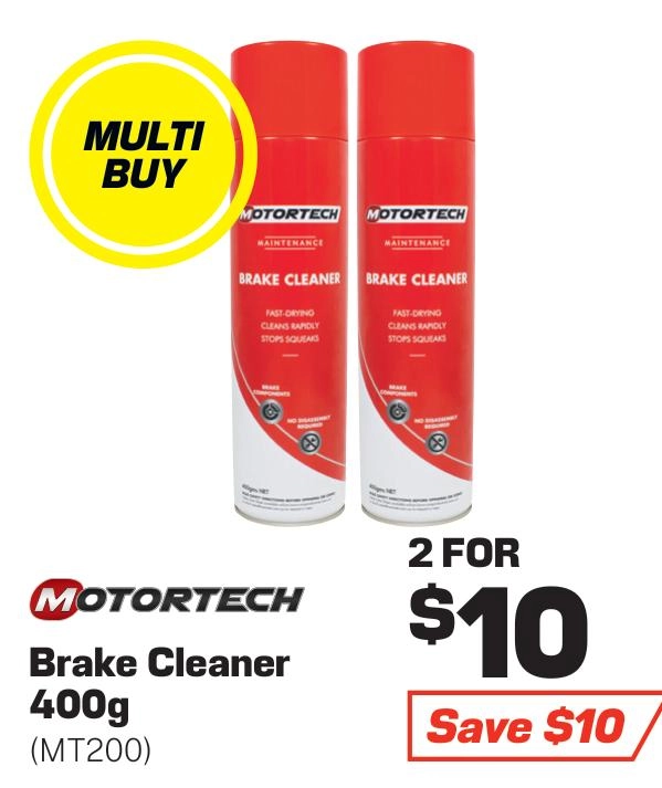 Motortech Brake Cleaner 400g - MT200