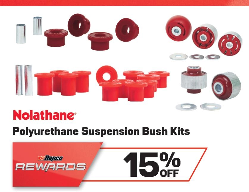 Nolathane Polyurethane Suspension Bush Kits