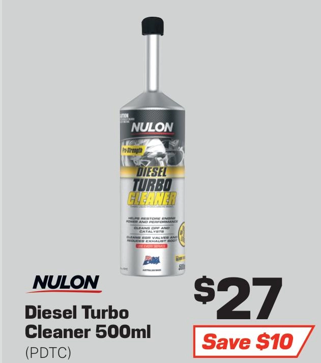 Nulon Pro-Strength Diesel Turbo Cleaner 500ml - PDTC