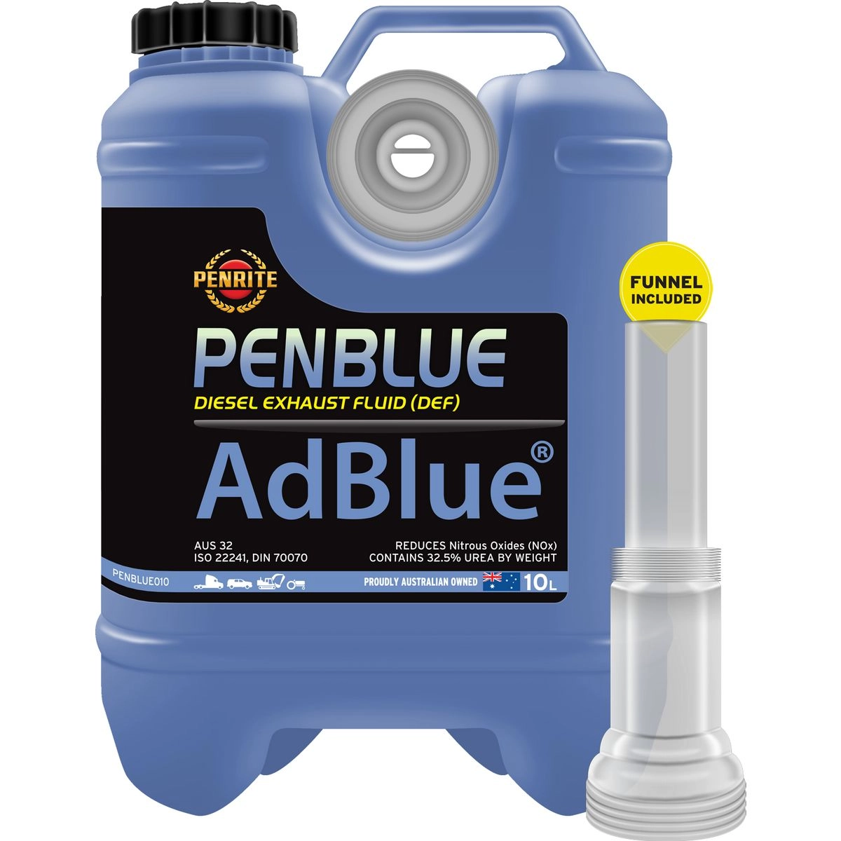 Penrite Penblue (Adblue) Diesel Exhaust Fluid 10L - PENBLUE010