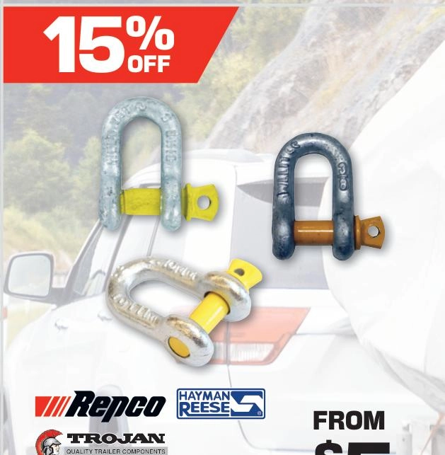 Repco Hayman Reese Trojan D-Shackles