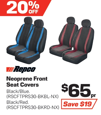 Repco Neoprene Front Seat Covers