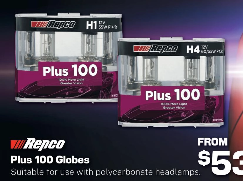 Repco Plus 100 Globes