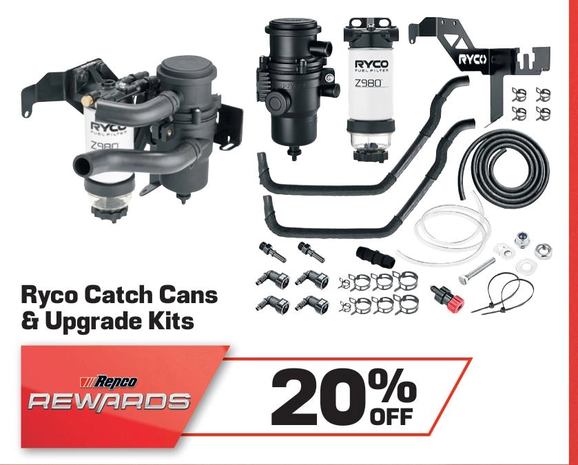 Ryco Catch Cans & Upgrade Kits