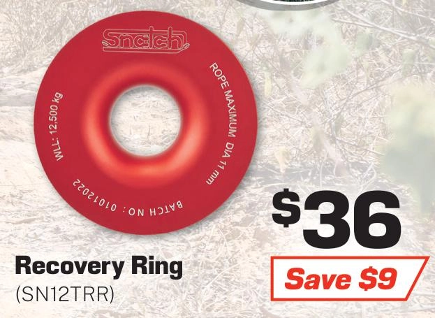 Snatch Recovery Ring 12T - SN12TRR