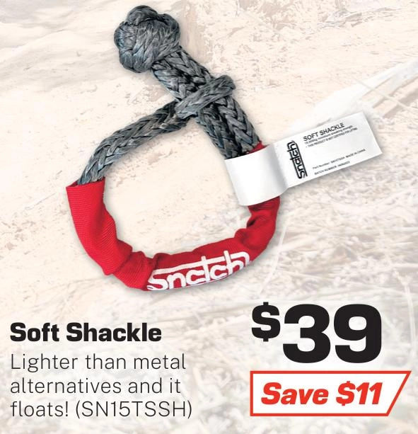 Snatch Recovery Soft Shackle 15T - SN15TSSH