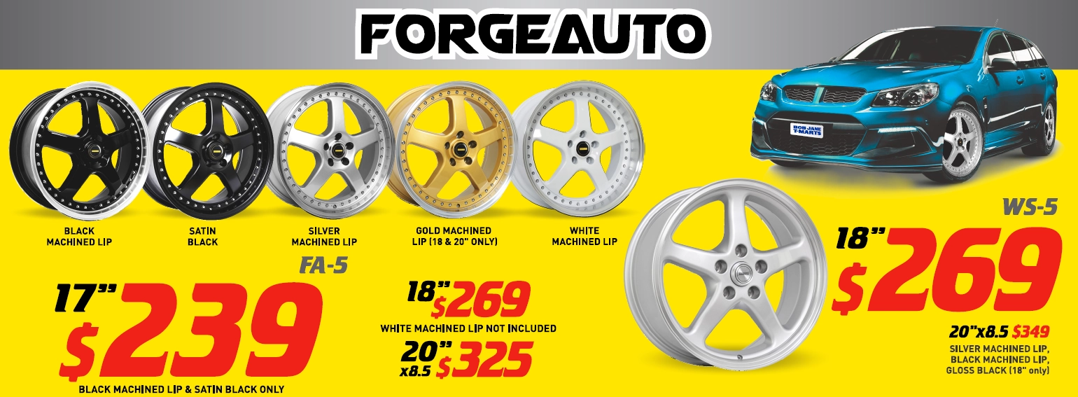 17" Wheel - Forgeauto FA-5