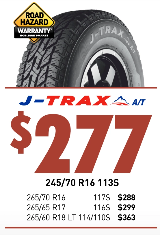 Tyre - J-Trax A/T