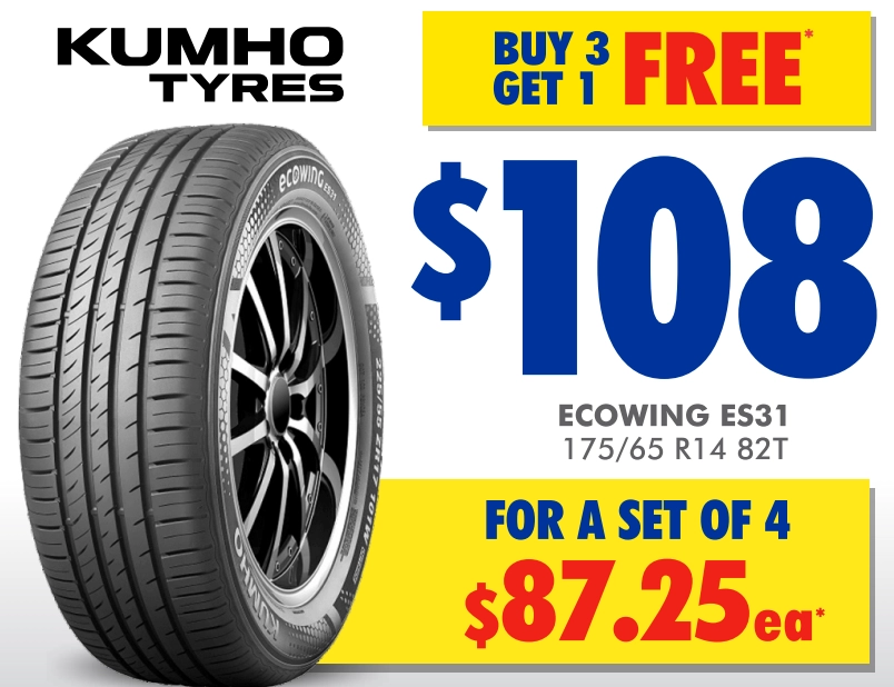 Tyre - Kumho Ecowing ES31