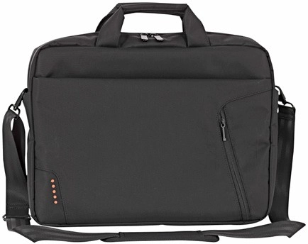 J.Burrows 15.6" Laptop Bag with External Zip Pocket