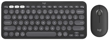 Logitech Pebble 2 Wireless Keyboard and Mouse Combo - Graphite