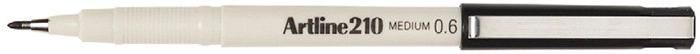 Artline 210 Fineliner - Black