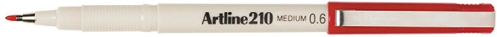 Artline 210 Fineliner - Red