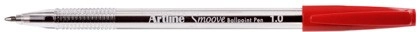 Artline Smoove Ballpoint Pen - Red