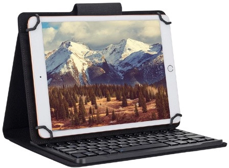 Bonelk Universal Tablet Keyboard Folio Case Black