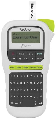 Brother P-touch Portable Label Maker - White