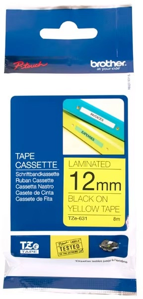 Brother TZe Tape - Yellow*