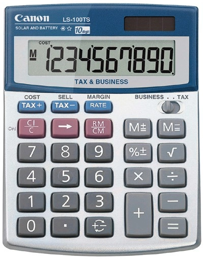 Canon LS-100TS Desktop Calculator