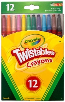 Crayola 12 Pack Twistable Crayons