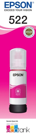 Epson 522 Colour Ink Bottle - Magenta