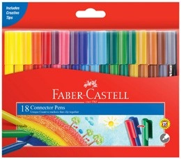 Faber-Castell 18 Pack Connector Pens