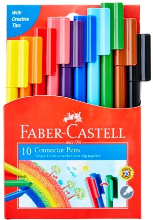 Faber-Castell Connector Pens 10-Pack