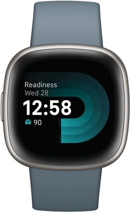 Fitbit Versa 4 Smart Watch - Blue/Platinum