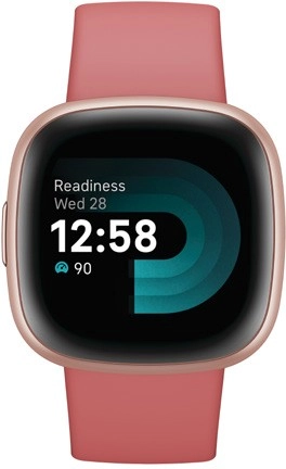 Fitbit Versa 4 Smart Watch - Copper/Rose