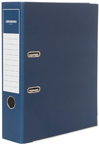 J.Burrows A4 Lever Arch Binder - Blue