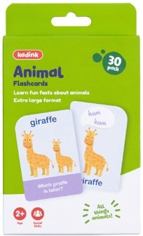 Kadink 30 Pack Flashcards - Animal