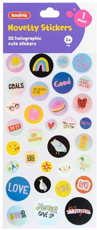 Kadink Novelty Stickers - Cute Design