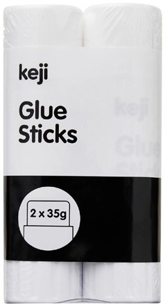 Keji 2 Pack Glue Sticks 35g